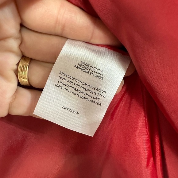 NWT Jones New York Red Black Blue Open Jacket - Picture 6 of 7